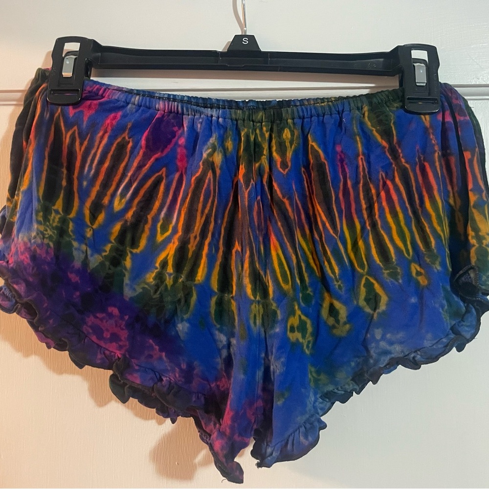 Colorful Tie-Dye Shorts